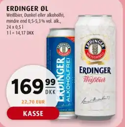 Scandinavian Park Erdinger øl tilbud