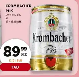 Scandinavian Park Krombacher Pils tilbud