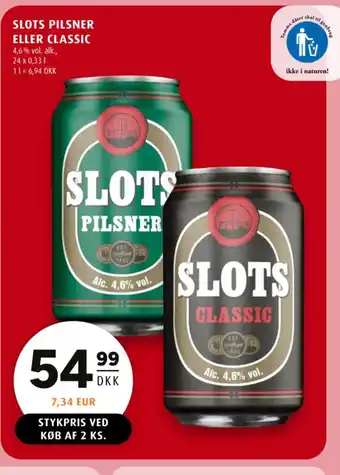Scandinavian Park Slots Pilsner eller classic tilbud