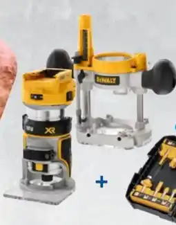 Davidsen DEWALT Kant-/overfræser 18 v tilbud