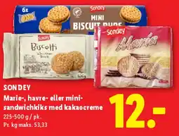Lidl Sondey kiks tilbud