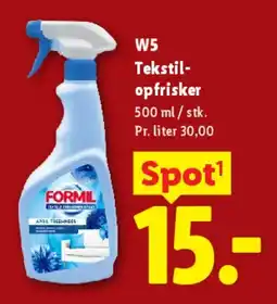 Lidl W5 Tekstil-opfrisker tilbud