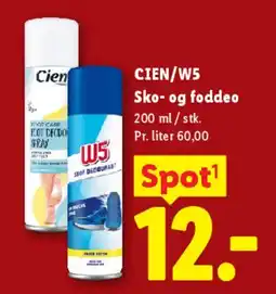 Lidl CIEN/W5 Sko- og foddeo tilbud