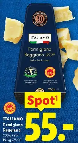 Lidl Italiamo Parmigiano Reggiano DOP tilbud