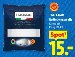 Lidl ITALIAMO Mozzarella (Bufala) tilbud