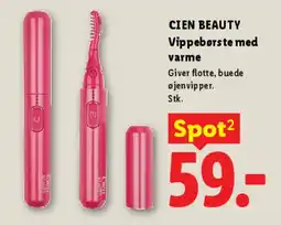 Lidl CIEN BEAUTY Vippebørste med varme tilbud