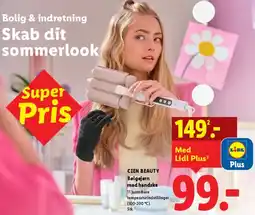 Lidl CIEN BEAUTY Bølgejern med handske tilbud