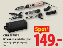 Lidl CIEN BEAUTY 6i1 multivarmluftsstyler tilbud