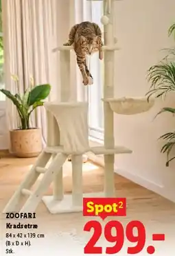 Lidl ZOOFARI Kradsetræ (stor) tilbud