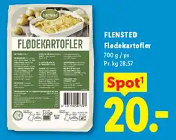 Lidl FLENSTED Flødekartofler 700 g tilbud