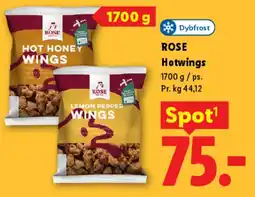 Lidl ROSE Hotwings 1700 g tilbud