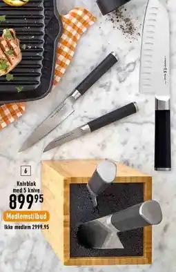Imerco Sensei flexblok med 5 knive tilbud