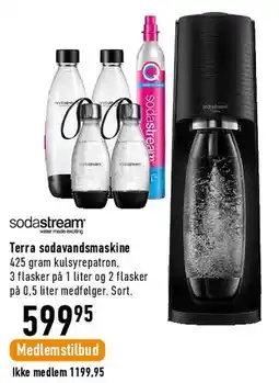 Imerco SodaStream Terra sodavandsmaskine tilbud