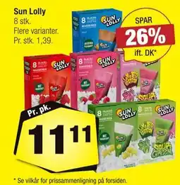 Calle Sun Lolly tilbud