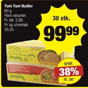 Calle Yum Yum Nudler tilbud