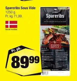 Calle Spareribs Sous Vide tilbud
