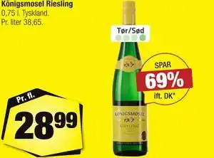 Calle Königsmosel Riesling tilbud