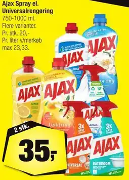 Calle Ajax Spray el. Universalrengøring tilbud