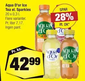 Calle Aqua D'or Ice Tea el. Sparkles tilbud
