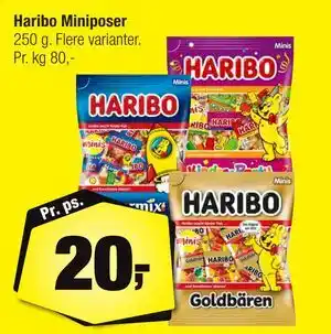 Calle Haribo Miniposer tilbud