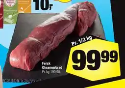 Calle Fersk Oksemørbrad tilbud
