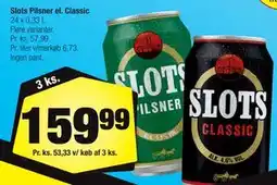 Calle Slots Pilsner el. Classic tilbud