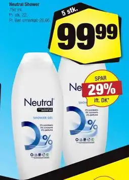 Calle Neutral Shower tilbud