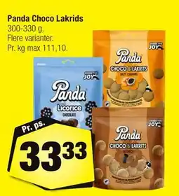 Calle Panda Choco Lakrids tilbud