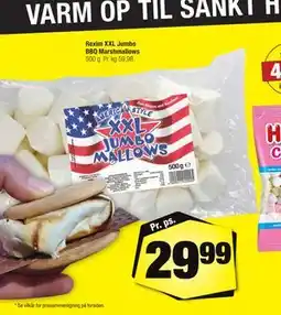 Calle Rexim XXL Jumbo BBQ Marshmallows tilbud