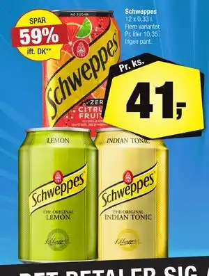 Calle Schweppes tilbud