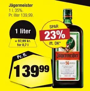 Calle Jägermeister tilbud