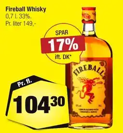 Calle Fireball Whisky tilbud