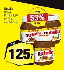 Calle Nutella tilbud