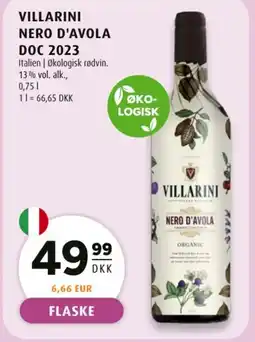 Scandinavian Park Villarini Nero D'Avola DOC 2023 tilbud