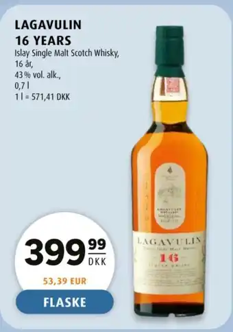 Scandinavian Park Lagavulin 16 years tilbud