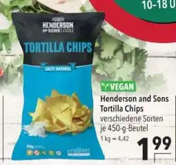 Citti Henderson and Sons Tortilla Chips tilbud