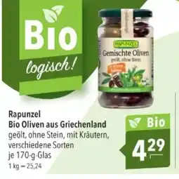 Citti Rapunzel Bio Oliven aus Griechenland tilbud