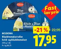 Lidl Milbona Blåskimmelost tilbud