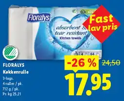 Lidl Køkkenrulle tilbud