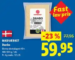 Lidl Danbo (ekstra ekstra lagret) tilbud