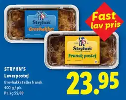 Lidl Strynh's Leverpostej (400 g) tilbud