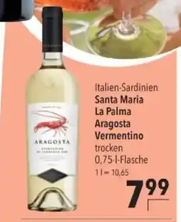 Citti Santa Maria La Palma Aragosta Vermentino tilbud