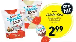 Citti Kinder Schoko- Bons tilbud