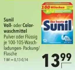 Citti Sunil Voll-oder Color- waschmittel tilbud