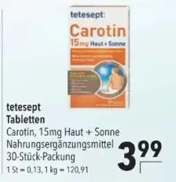 Citti Tetesept Tabletten tilbud