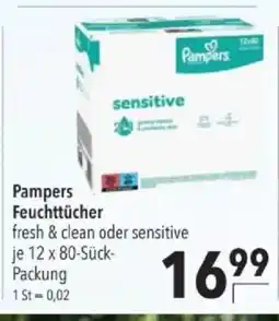 Citti Pampers Feuchttücher tilbud