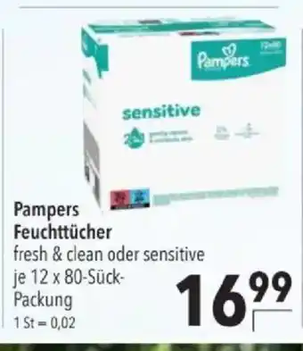 Citti Pampers Feuchttücher tilbud
