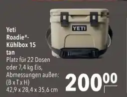 Citti Yeti Roadie®. Kühlbox 15 tan tilbud