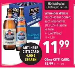 Citti Schneider Weisse tilbud