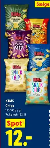 Lidl KIMS Chips tilbud